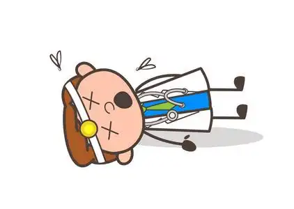 生死卡通医生死矢量照片