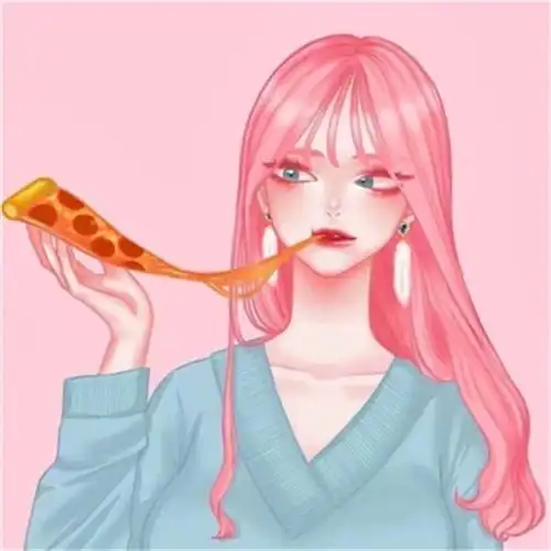 简约动漫卡通微信女生头像 谁是真心谁是假意