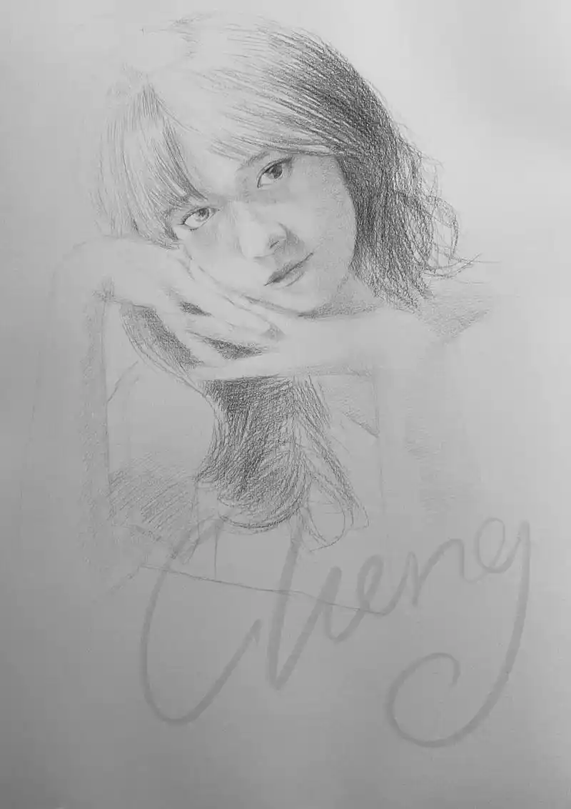 画渣日常 #人物肖像 #procreate绘画 绘画练习 - 抖音