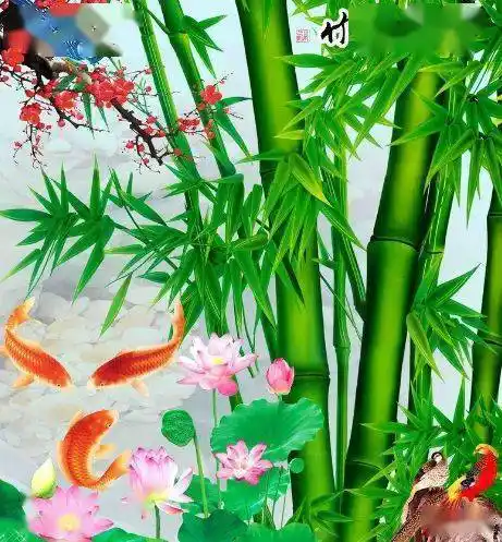 中老年头像大全竹报平安的微信头像祝你节节高升