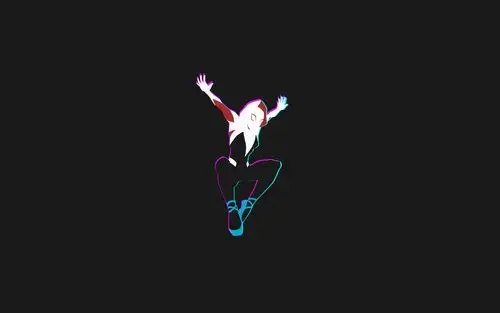 极简个性黑色素材海报桌面壁纸