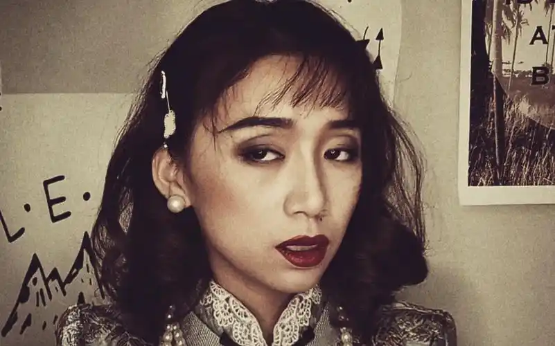 梅艳芳胭脂扣仿妆复古的港风深邃眼窝画法