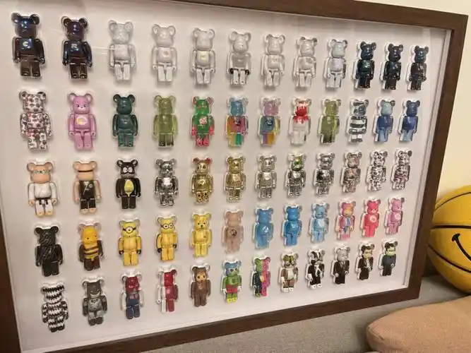 正版现货暴力熊bearbrick43代盲盒潮玩