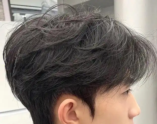 男生烫发  #纹理烫  #摩根烫  #今日发型  #男士烫发