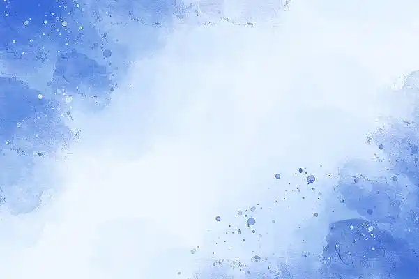 简约蓝紫色水彩风渐变插画背景水彩背景彩色水墨水彩晕染小清新笔刷