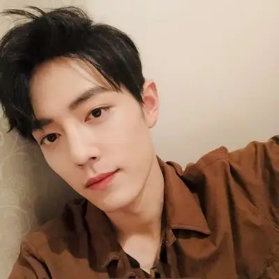 文艺范超酷肖战头像肖战侧脸正面头像图片