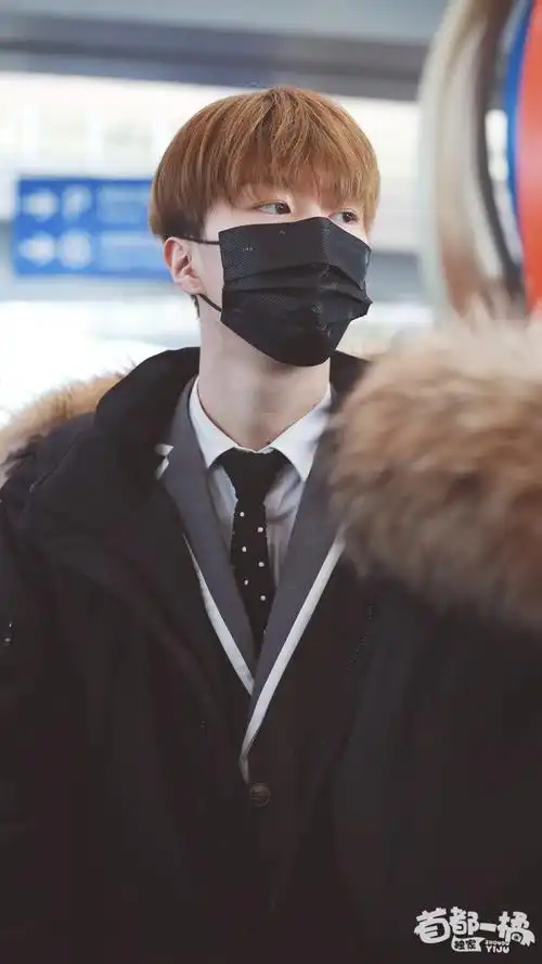范丞丞穿羽绒服戴口罩现身机场白嫩帅气网友眼睛太漂亮了