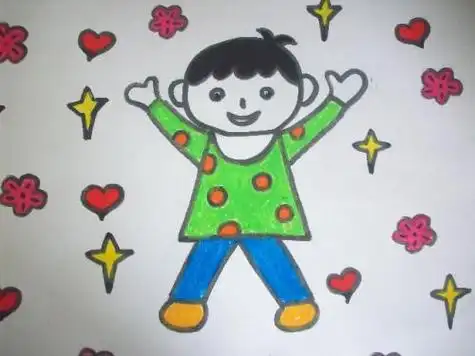 大班小朋友简笔画 简笔画图片大全-普车都