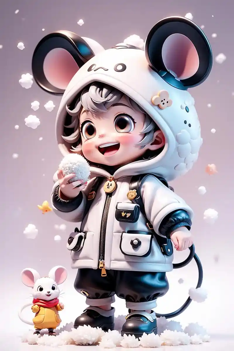 十二生肖男生q版形象,萌化你的心.#长按保存 #卡通人物 # - 抖音