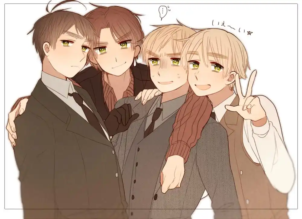 id=3004501にのぬこ pid:58523598】英/伦家族 pixiv aph 黑塔利亚