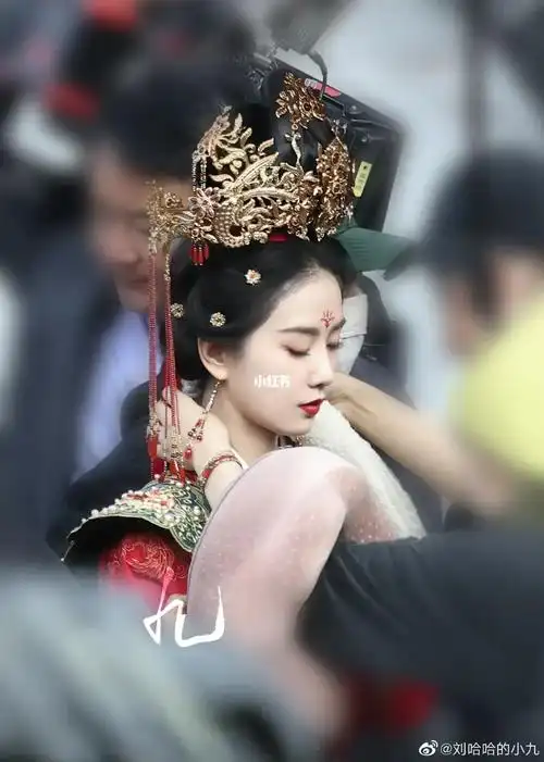 刘诗诗任如意大婚造型