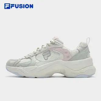 斐乐fila潮牌女鞋unique复古潮鞋2024春新款跑步鞋休闲鞋豆腐白雾霾绿