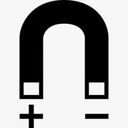 磁铁的正负极图标