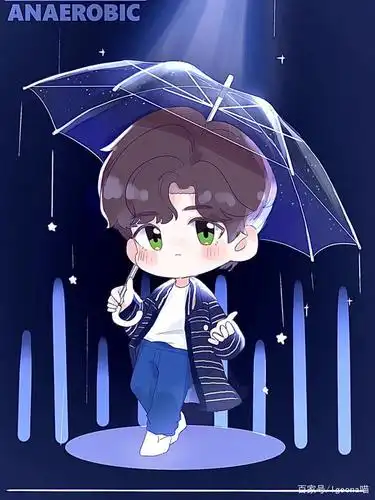 王一博:饭绘卡通q版图集,奇奇怪怪的可爱王甜甜,祝你平安喜乐