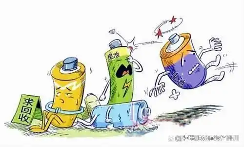 废旧锂离子电池回收再利用必备设备,锂电池破碎回收处理设备