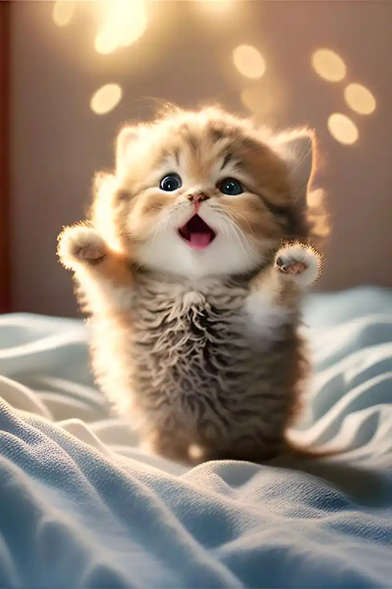 大年初六顺风顺水,萌猫祝大家:六六大顺,一顺百顺.#萌宠 # - 抖音