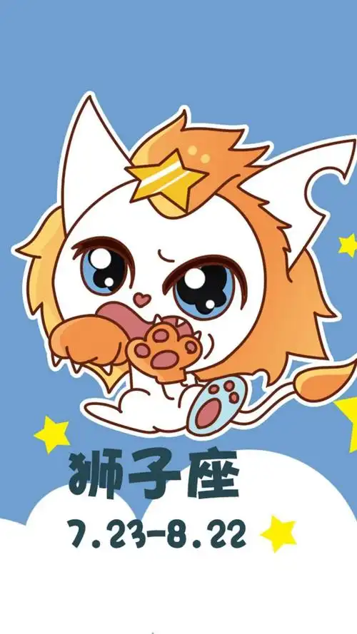 十二星座系列可爱卡通,高清图片,手机锁屏桌面-壁纸族