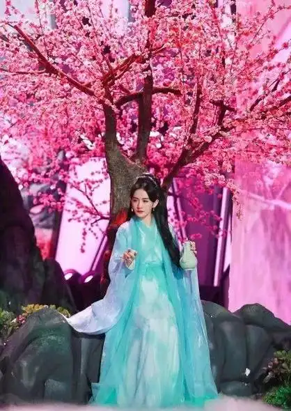 谢娜快本尝试白浅造型青衣飘飘小腹圆润小动作再次被疑怀二胎