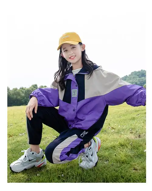 拙拙猪童装女童套装春秋装2022新款洋气春秋季中大儿童网红洋气女孩