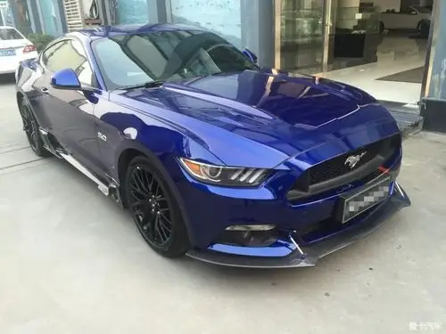 【图】【包过户】福特野马5.0 蓝色_1_二手车_爱卡汽车