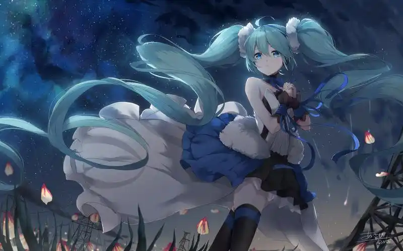 初音未来 绘师:あさひクロイ(p id=7640889) 本作品id=81832175
