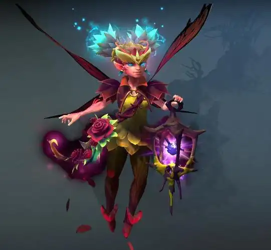 dota2 ti8不朽3饰品搭配:小娜迦终于要到了v社爸爸的不朽