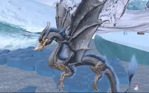 妄想山海应龙捏脸,感觉还是修长一点像中国龙,勿喷