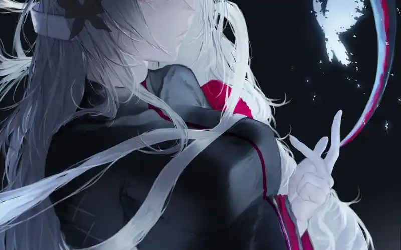 【绘图过程】死神少女