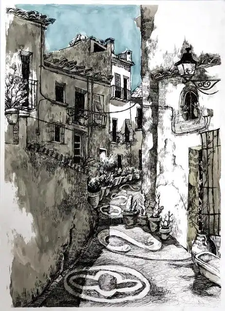 《小路》 赵伟涵 16岁.jpg