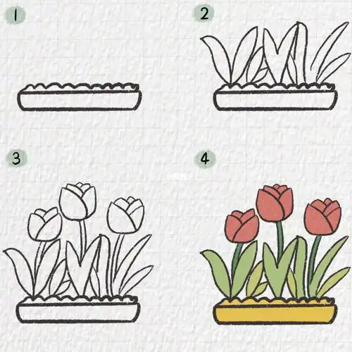 花花🌼简笔画 🌻28