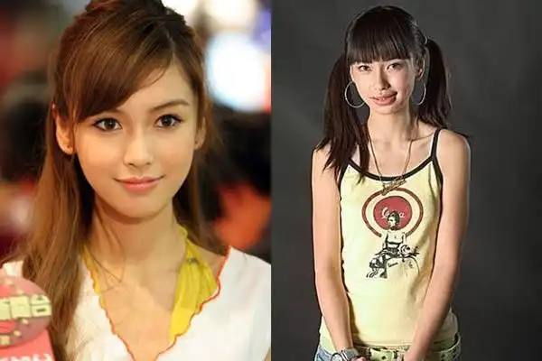 angelababy整容前后照片