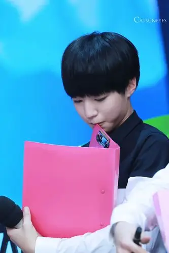 tfboys王俊凯 2015.03.22 快乐大本营录制现场.