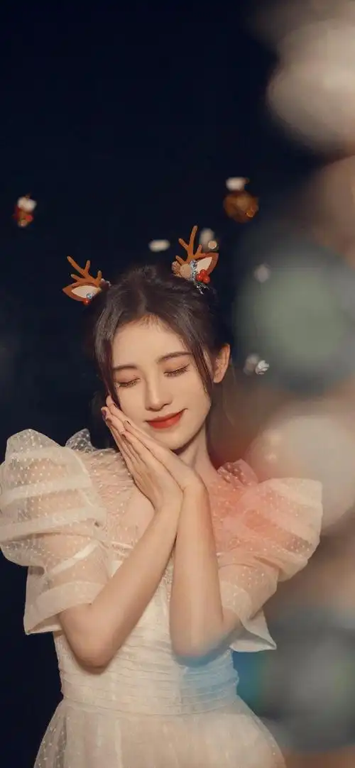 鞠婧祎可爱俏皮高清手机壁纸