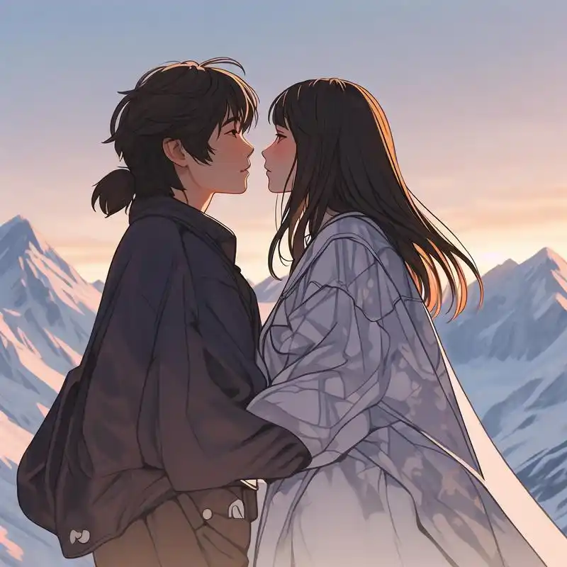 💑情侣甜蜜亲吻头像💕 甜度爆表的情侣亲吻头像来啦!