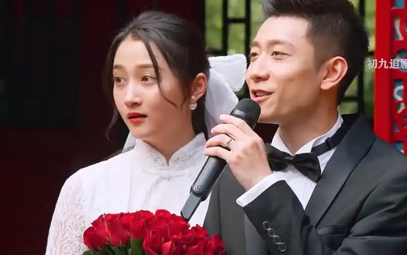 原来娶到心爱的人 真的会泪流不止.#张一山#关晓彤