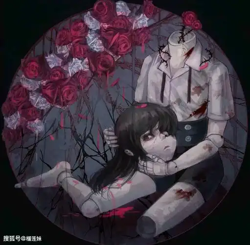 神经文艺二次元病娇黑化动漫图片