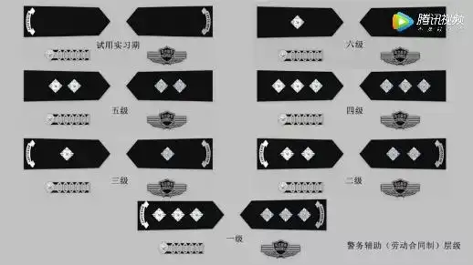 内蒙古启用辅警新警衔远看像警监图