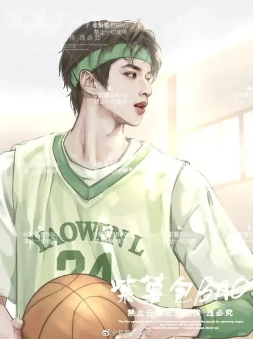 这么好看的set我早干嘛去了#tnt时代少年团  #刘耀文  #篮球 #漫画