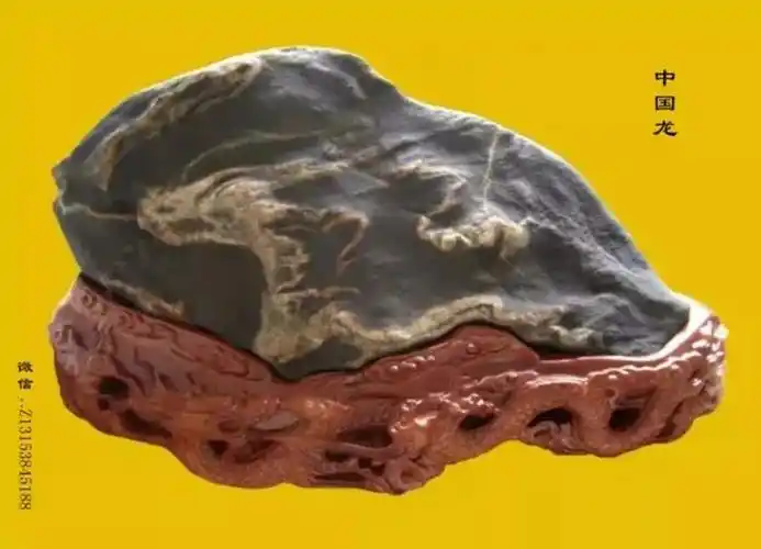 生肖龙型奇石