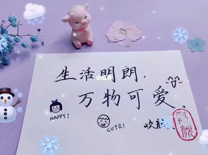 生活明朗万物可爱