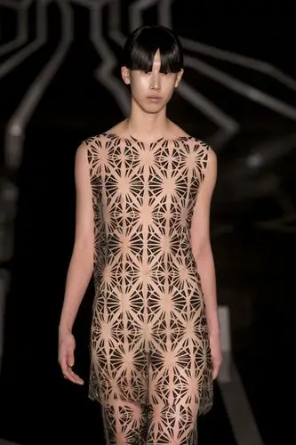 2017法国巴黎时装周超级性感的透视装一