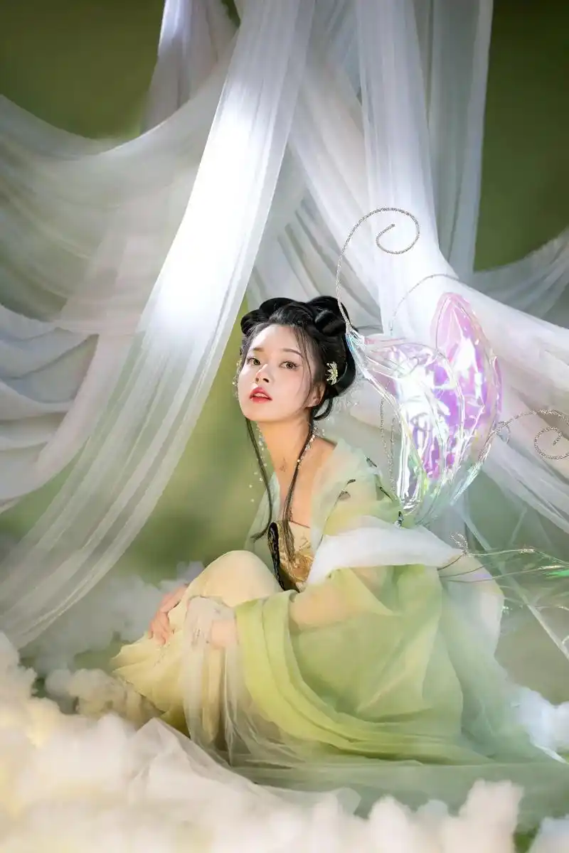 仙女本仙!#古风 - 抖音