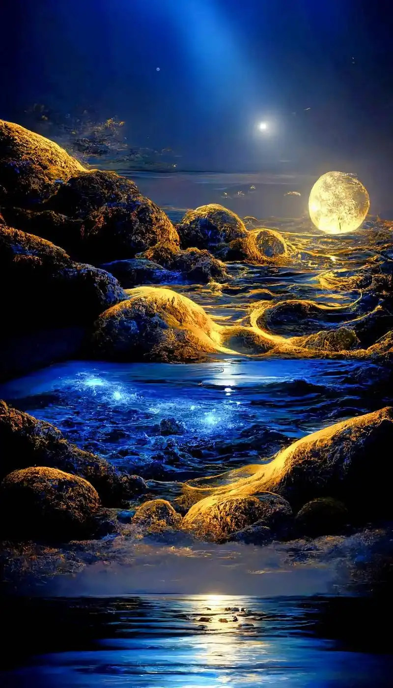 你梦幻中的星球是这样的吗