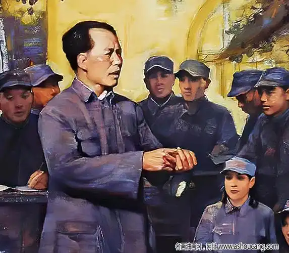 李如作品延安整风高清大图下载