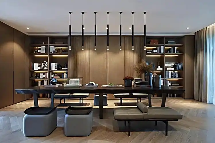 别墅豪宅书房设计要点(别墅书房放在哪一层)