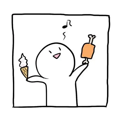 简笔画小人头像