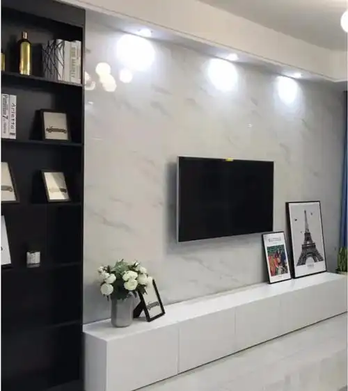 新房装修,50款不同电视墙实景,总有一款你喜欢的,太漂亮了!