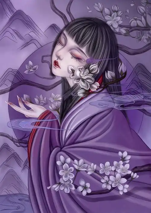 古风插画人物|插画|艺术插画|白子纯 - 原创作品 - 站酷 (zcool)