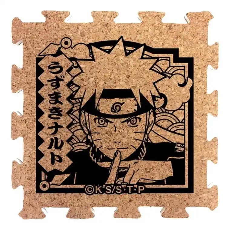 日版动漫拼图软木杯垫,软木隔热垫#我最喜欢的动漫角色 #火影 - 抖音