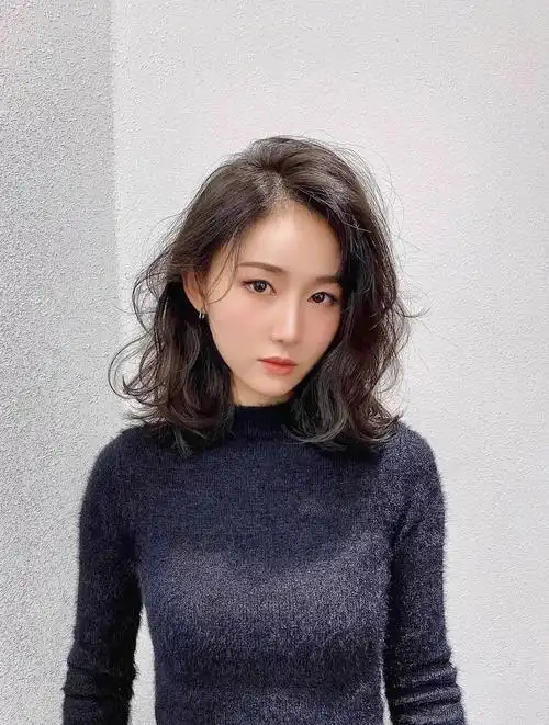 8415发造型烫|||今日推荐,中发纹理卷|||摩登风格,职业女性,休闲